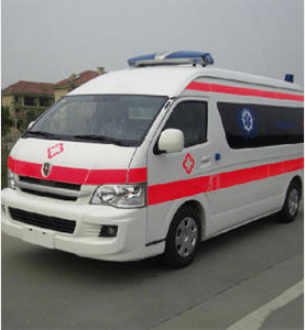 峨边上汽大通救护车